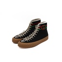 Gucci Interlocking G High-Top Sneakers In Black In Size 40703033