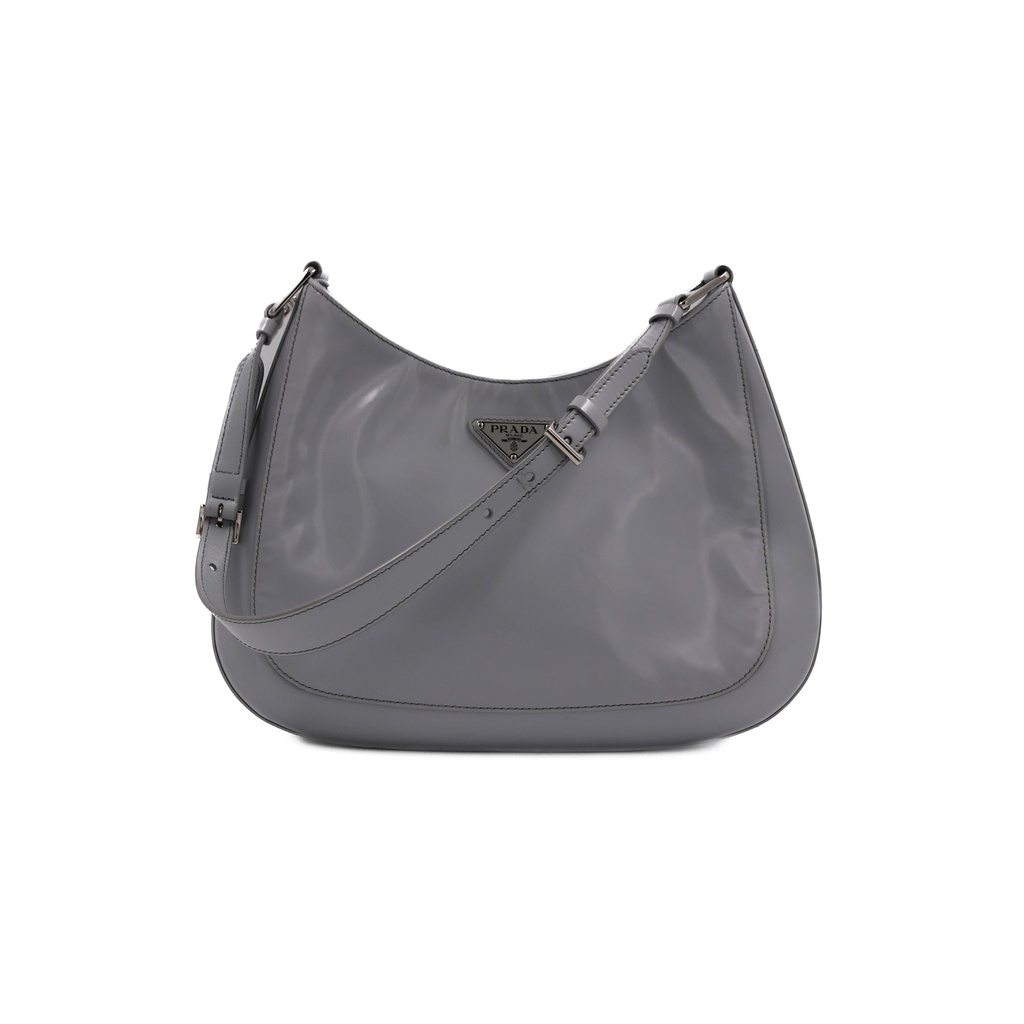 Prada Cleo Brushed Leather Shoulder Bag