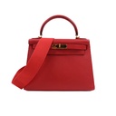 Hermes Kelly 28 Epsom Leather 2018 Red