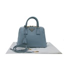 Prada Saffiano Lux Small Promenade Tote Astrale