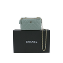 Chanel Caviar Quilted Small Tiny CC Vanity Case With Chain