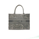 Christian Dior Toile de Jouy Canvas Medium Book Tote