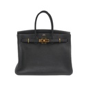 Hermes Togo Leather Birkin 35 Black 2018