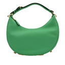 Fendi Vitello Grace Matte Small Fendigraphy Hobo Bag Light Green