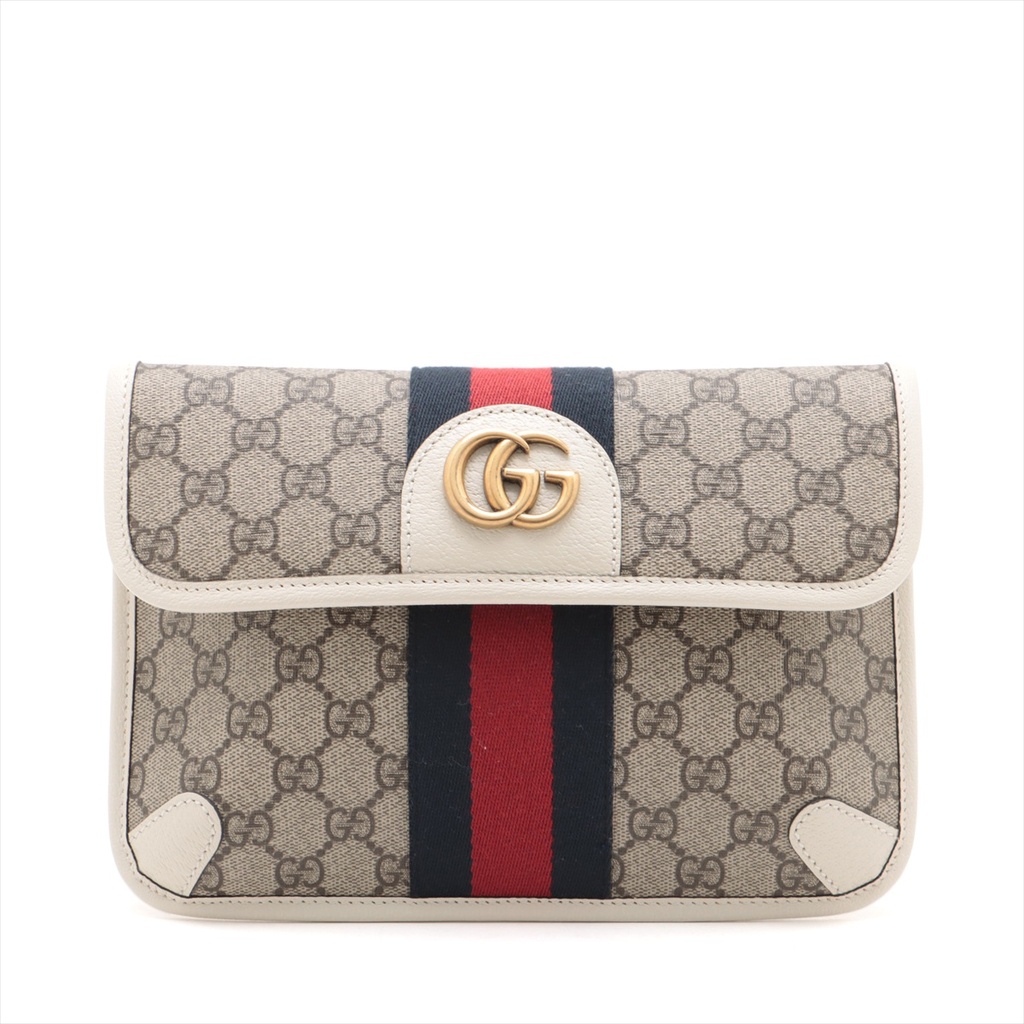 Gucci GG Supreme Monogram Web Small Ophidia Belt Bag 100 40 