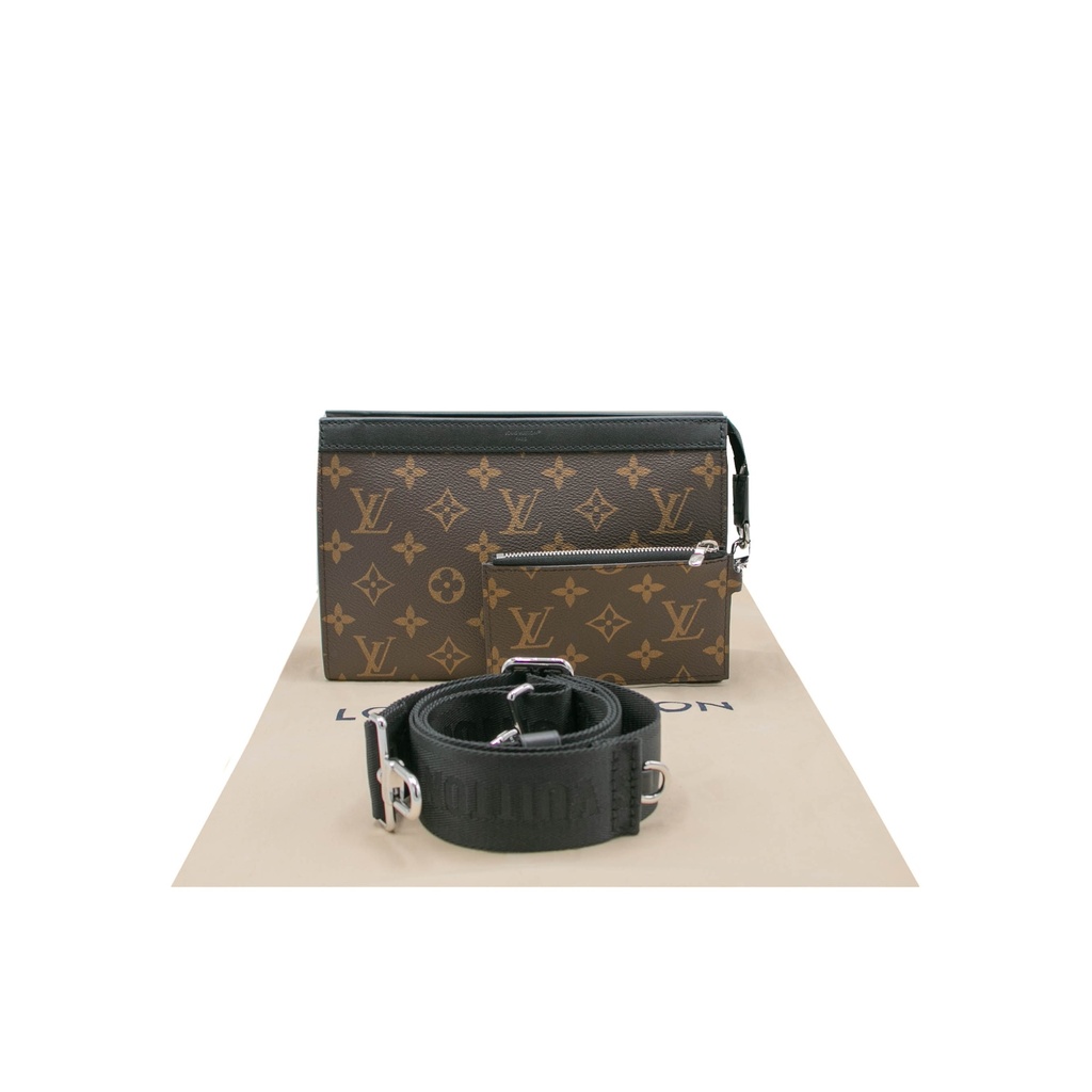 Louis Vuitton Gaston Wearable Wallet Monogram Macassar Canvas