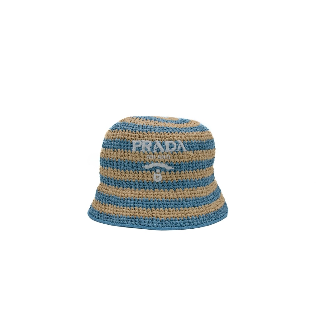 Prada Woven Bucket Hat Size Medium