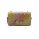 Chanel Tie Dye Ombre Mini Rectangular Flap
