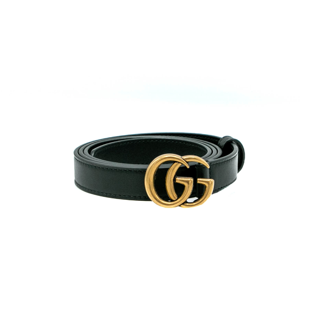 Gucci GG Marmont Thin Belt Size 90 36 409417