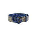 Gucci Blue GG Buckle Supreme Leather 80 32 414516