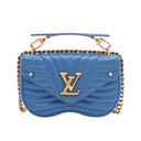 Louis Vuitton New Wave PM Blue Chain Bag 