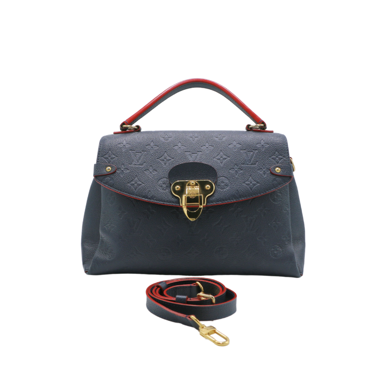 Louis Vuitton Empreinte Georges MM Marine Rouge