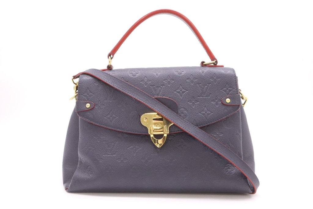 Louis Vuitton Empreinte Georges MM Marine Rouge