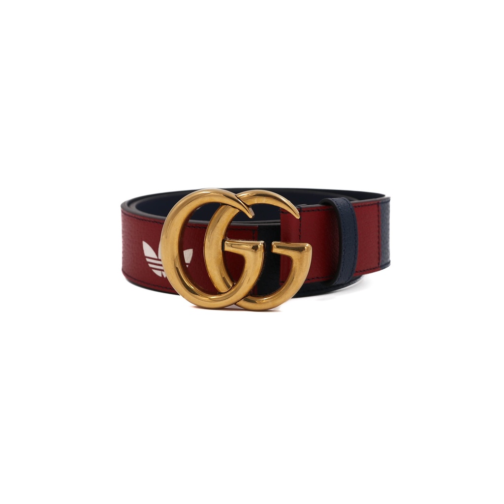 [Gucci-20405] Gucci x Adidas Double G Red and Blue 406831 In Size 80 32