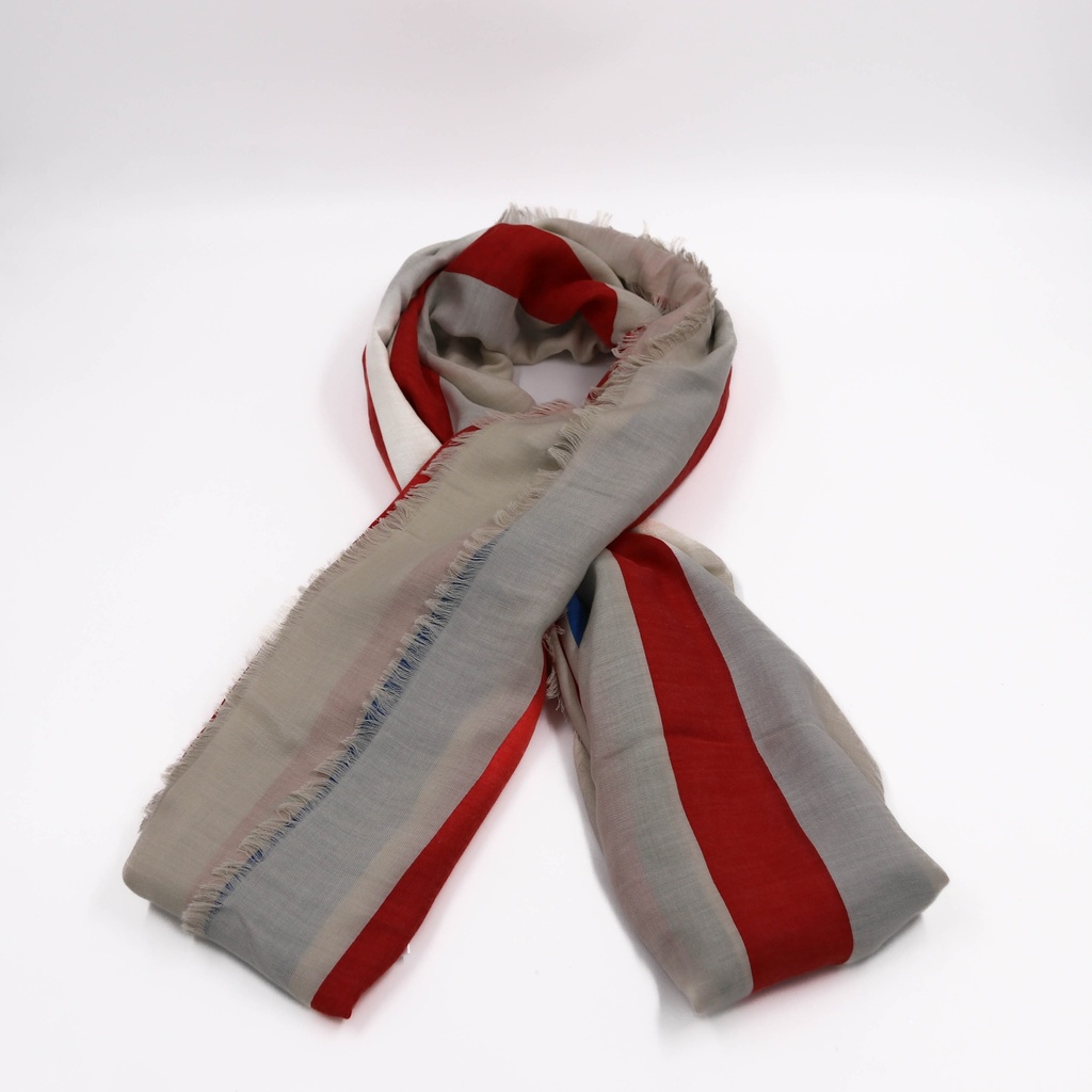 Gucci Silk Multicolor Scarf 624810 In Size 140x140