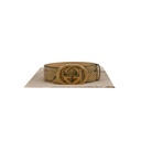 Gucci Buckle Python Belt 725993 In Size 75 30
