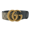 Gucci Re-Edition Wide Leather Belt 400593 Size 80 32