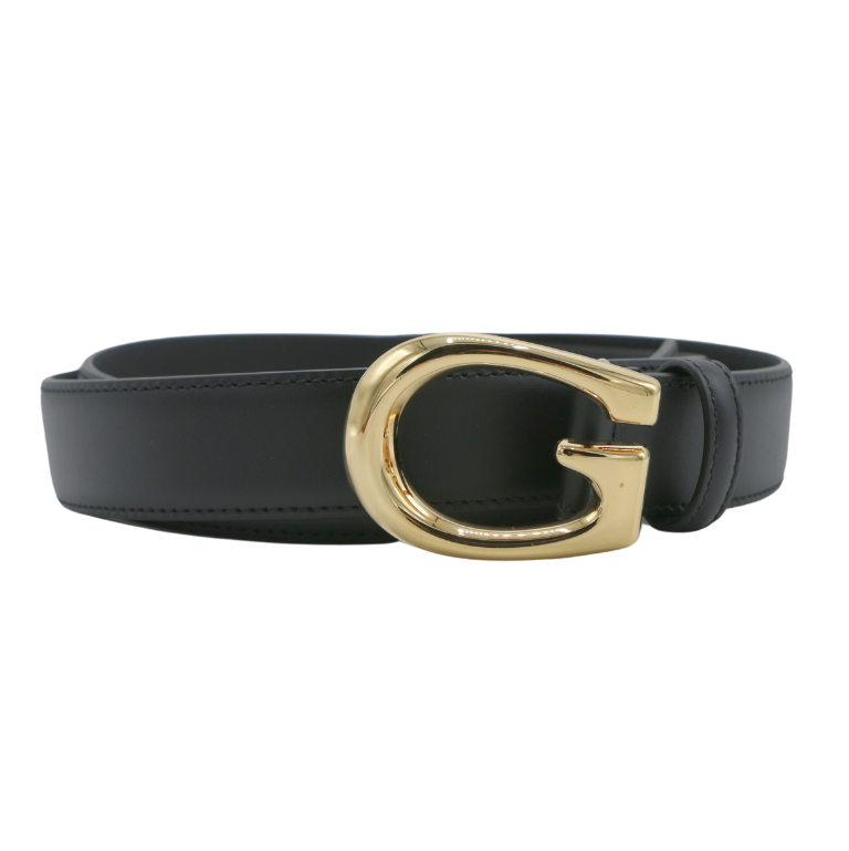Gucci Thin Belt With G Buckle 655566 In Size 100 40