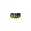 Gucci Re-Edition Wide Leather Belt 400593 Size 85 34