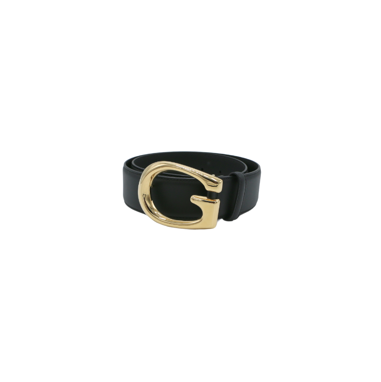 Gucci G Buckle Belt Black 655567 Size 70 28
