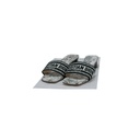 Christian Dior Dway Heeled Slide Cotton and White Multicolor Toile de Jouy Papillon Motit Size 37 1/2