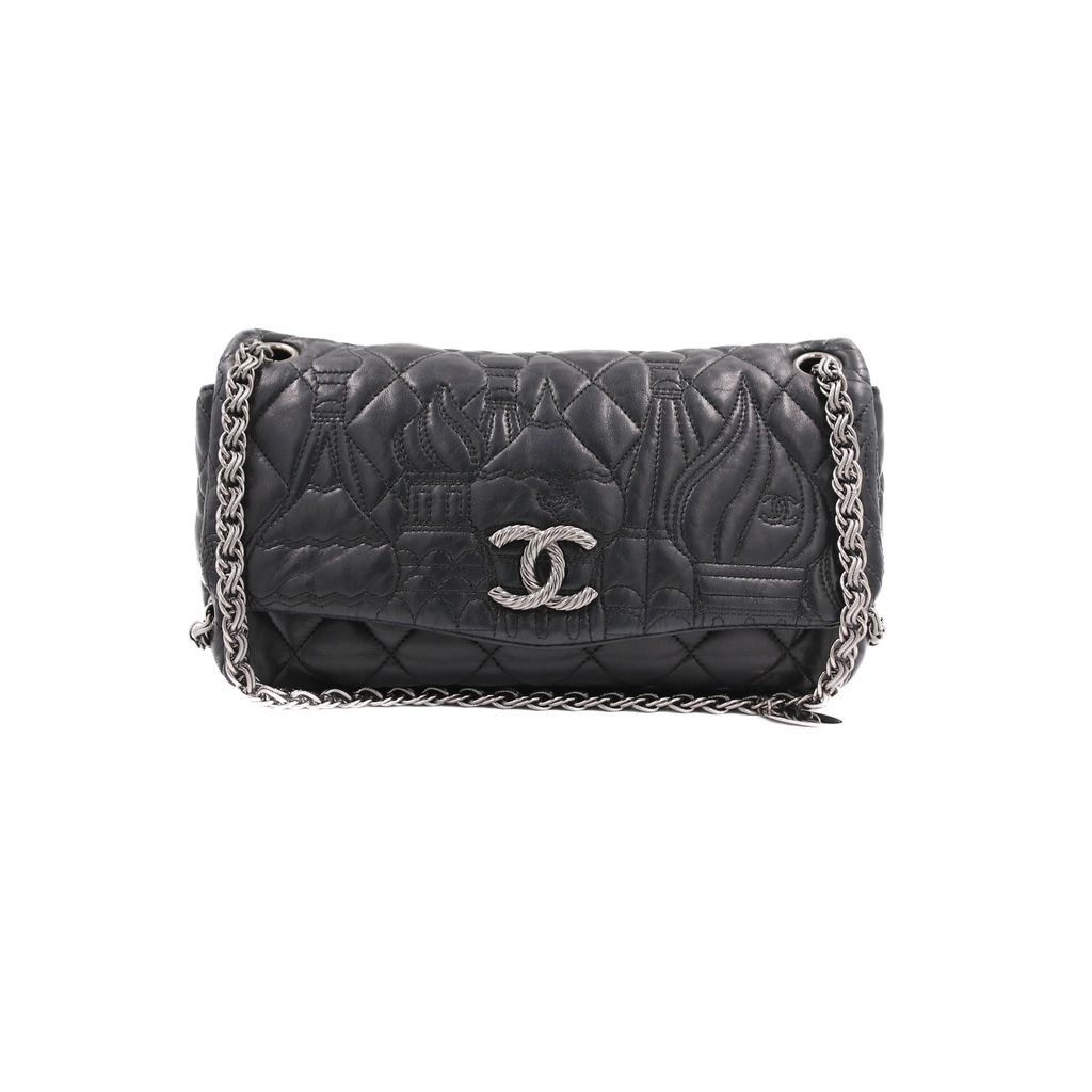 Chanel Paris-Moscow Red Square Kremlin Jumbo Flap Bag