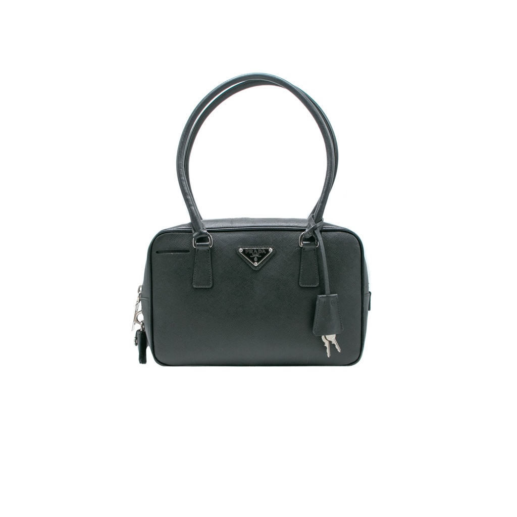 Prada Saffiano Bauletto Handbag