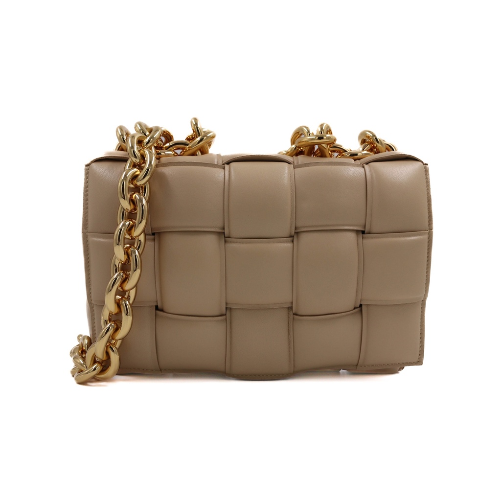 Bottega Veneta Padded Cassette Bag Light Brown
