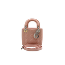 Christian Dior Mini Lady Dior Powder Pink Patent Cannage
