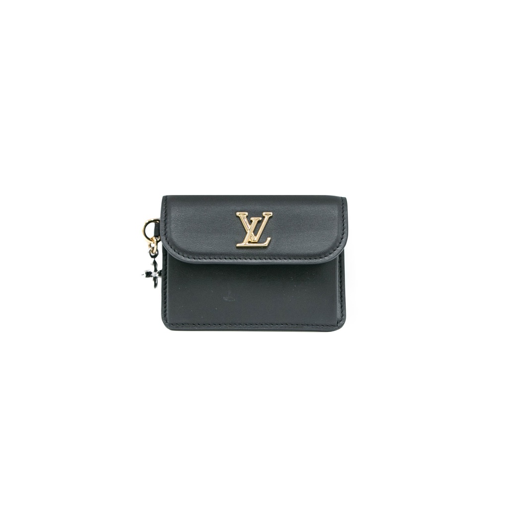 Louis Vuitton Tiny Recto Verso Card Holder LV Bloom Black