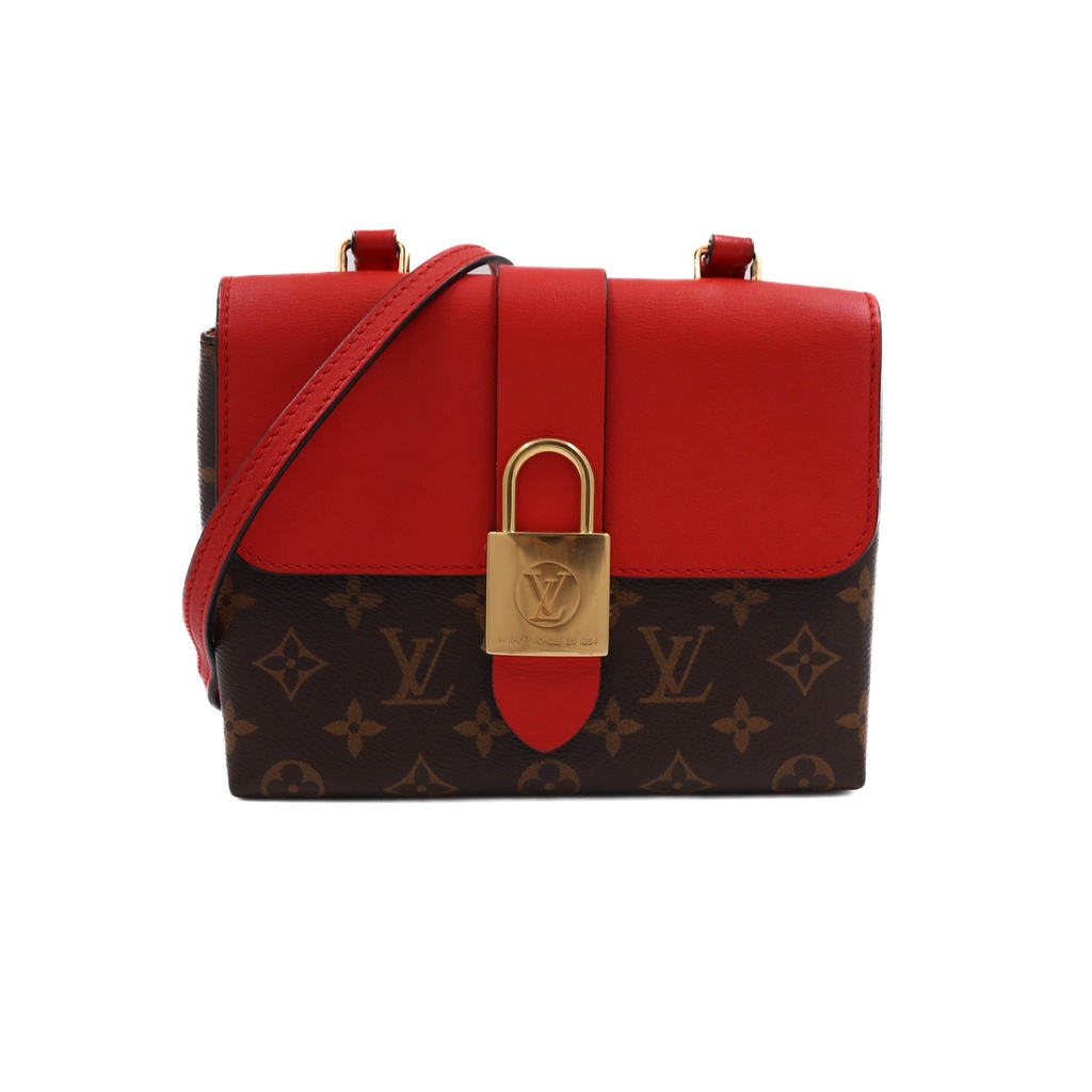 [Louis-Vuitton-21386] Louis Vuitton  Monogram Locky BB Red