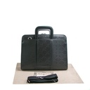 Gucci Jumbo GG Embossed Calfskin Medium Briefcase Black 725165