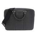 Gucci Leather Briefcase Shoulder Bag Crossbody Bag Handbag Black