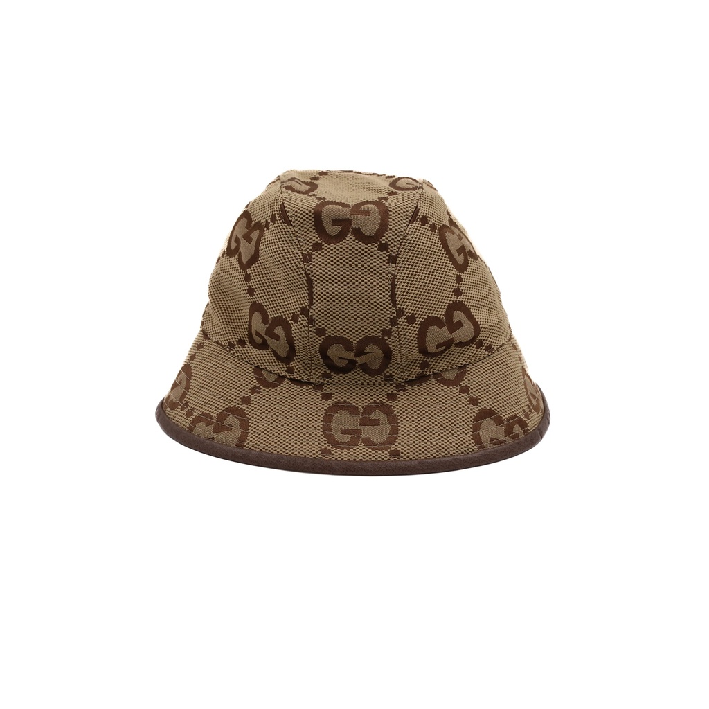 Gucci Jumbo GG Canvas Bucket Hat Small 681256