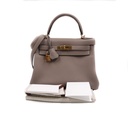 Hermès Kelly 28 Togo Leather Gold Hardware Year 2017 