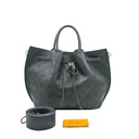 Louis Vuitton Monogram Mahina Girolata Bag Black