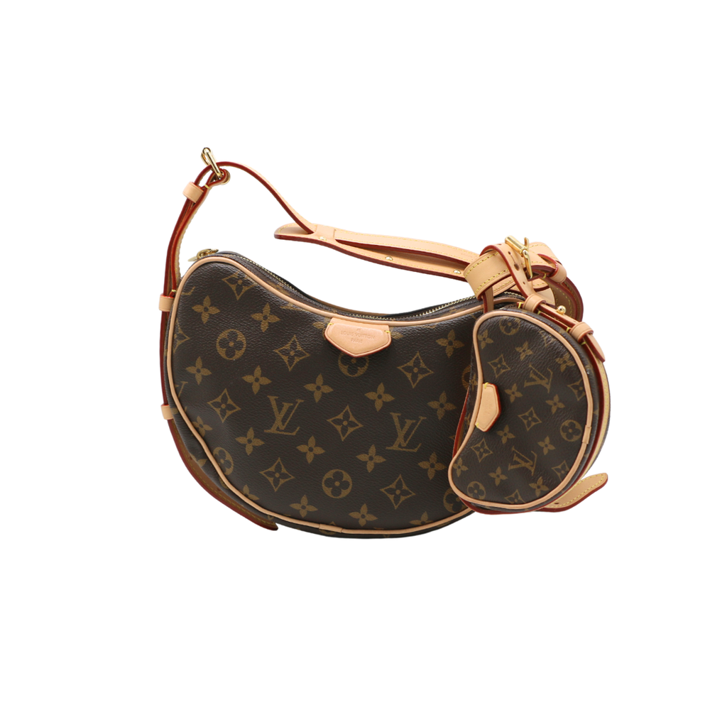 [Louis-Vuitton-21839] Louis Vuitton Monogram Croissant MM NM
