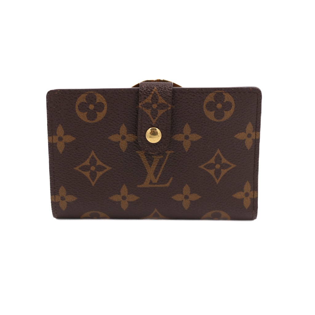 [Louis-Vuitton-21903] Louis Vuitton  Monogram French Purse Wallet