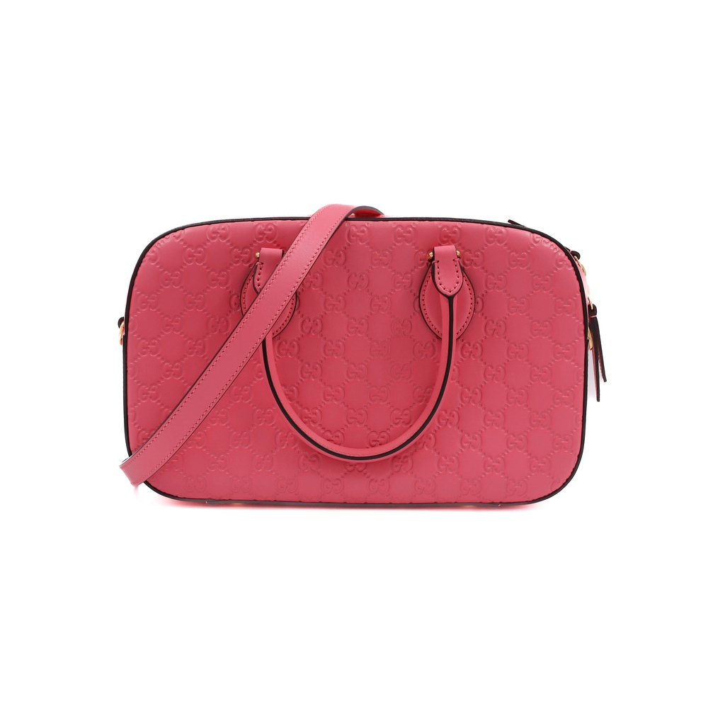 Gucci Guccissima Pink Top Handle Bag 428225