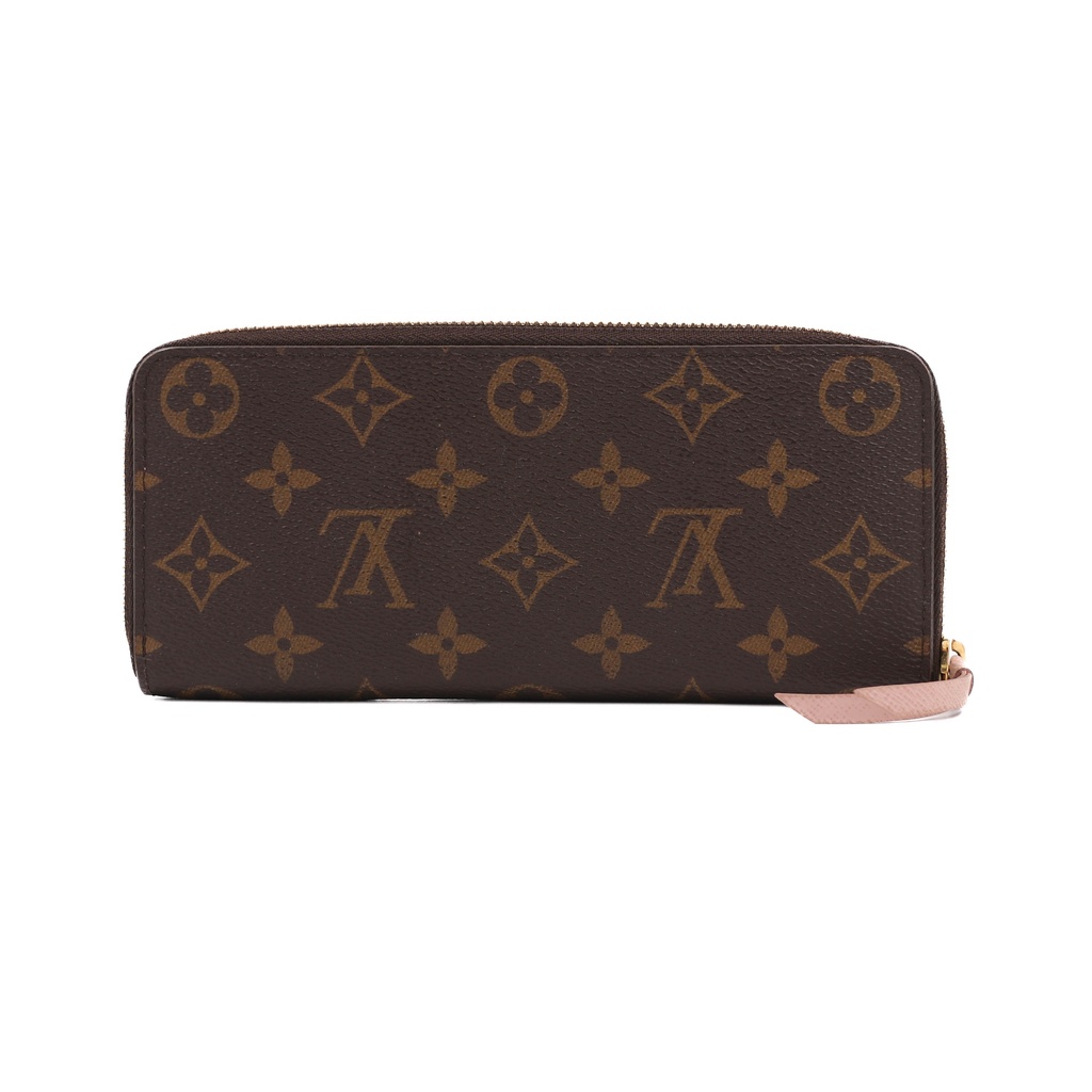 Louis Vuitton Monogram Zippy Wallet Rose