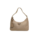 Prada Nylon Leather Re-Edition Beige 2000