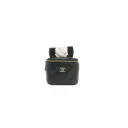 Chanel  Lambskin Quilted Mini Vanity Case With Chain Black