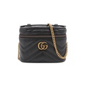Gucci GG Marmont Mini Top Handle Bag Black 699515