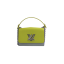 Louis Vuitton Epi Twist MM Yellow and Silver