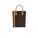 Louis Vuitton Monogram Petit Sac Plat Toile 