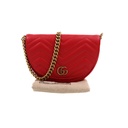 Gucci  Mini GG Marmont Crossbody Bag Red 746431