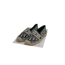 Christian Dior Grannville Espadrille Blue Size 36