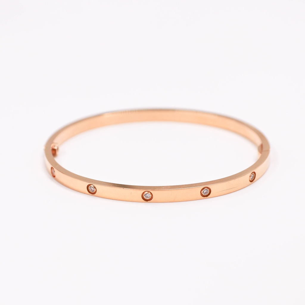 Cartier Love Bracelet Full Diamond 10PD SM 750 PG 17 FEI336 2018