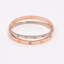Cartier Love Double Bracelet 12PD 750PG/WG 17 UW2004 2011