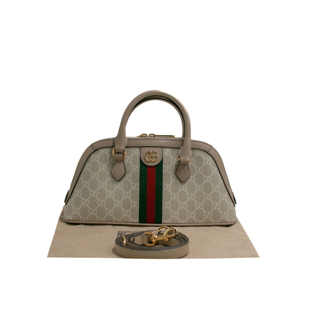 Gucci Supreme Beige Handbag With Monogram 795249